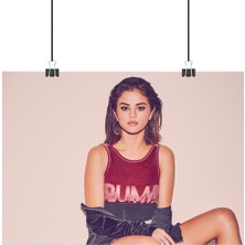 Vintage Gezegen Selena Gomez Poster4 - Retro Duvar Dekoru