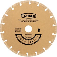 BYZM Tomax Çok Amaçlı Elmas Kesici Disk - 180X22