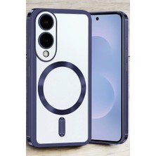 TechTrove Samsung Galaxy S25 Edge Kılıf Kamera Korumalı Sararma Yapmaz Magsafe Şarj Özellikli A++ Kalite Kapak