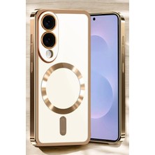 TechTrove Samsung Galaxy S25 Edge Kılıf Kamera Korumalı Sararma Yapmaz Magsafe Şarj Özellikli A++ Kalite Kapak