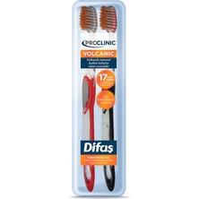 Difaş Proclınıc Volcanıc Diş Fırçası 1+1 3 Adet