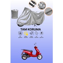 Dokaca Gri Kanuni Wiki 125 Uyumlu Motosiklet Brandası, Koruyucu Örtü, Motor Branda