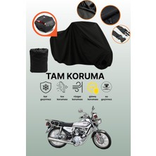 Dokaca Siyah Arka Çanta Uyumlu Kuba Çita 100R Max Uyumlu Motosiklet Brandası, Koruyucu Örtü