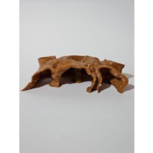 Desenli Mağara Akvaryum Dekoru