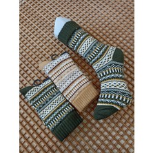 Rocks For Desenli Kalın Viskon Elit 2' Li Kadın Çorap