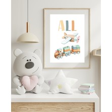 Fuart.Co All Dijital Baskı Çocuk Posteri (Çerçevesiz) POFU