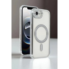 MiraLive Apple iPhone 16E Joke Simli Magneticsafe Kılıf - Gold (K95)