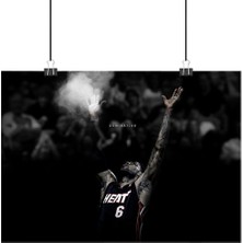 Vintage Gezegen Lebron James Poster3 - Retro Duvar Dekoru