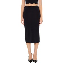 F21 Yırtmaç Detaylı Kalem Etek