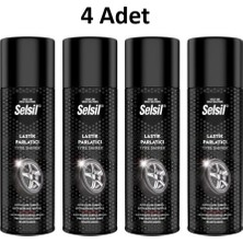 Selsil Lastik Parlatıcı 500 ml 4 Adet