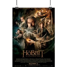 Vintage Gezegen Hobbit Poster3 - Retro Duvar Dekoru