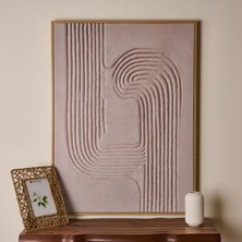 Matmel Deco Benoit Tablo - Bej - 100X75 cm