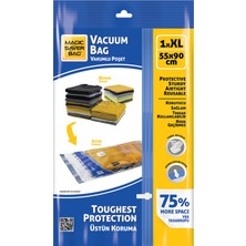Kios Vakumlu Saklama Poşeti Tekli Xl 55 x 90 cm 3 Adet