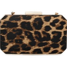 Nine West ISLA3BAG 5pr Leopar Kadın Clutch