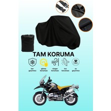Dokaca Siyah Bmw R 1150 Gs Adventure Uyumlu Motor Branda, Koruyucu Örtü, Motosiklet Brandası