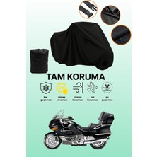 Dokaca Siyah Bmw K 1200 Lt Uyumlu Motor Branda, Koruyucu Örtü, Motosiklet Brandası