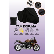 Dokaca Siyah Bmw R 1250 Rs Uyumlu Motor Branda, Koruyucu Örtü, Motosiklet Brandası