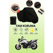 Dokaca Siyah Arka Çanta Uyumlu Bmw F 800 R Uyumlu Motosiklet Brandası, Koruyucu Örtü