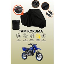 Dokaca Siyah Arka Çanta Uyumlu Yamaha Yzf R25 Abs Uyumlu Motosiklet Brandası, Koruyucu Örtü