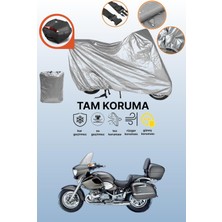 Dokaca Gri Arka Çanta Uyumlu Bmw R 1200 cl Uyumlu Motor Brandası, Koruyucu Örtü
