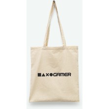 Tuffy Design Gamer Baskılı Tote Bez Alışveriş Çantası