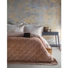 Apricitas Home My Touch Mila Terracota Çift Kişilik Kadife Nevresim Takımı/complete Set