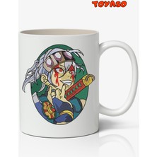 Toyaso Demon Slayer Iblis Keser Tengen Uzui Anime Temalı Beyaz Kupa Bardak Sevgiliye Arkadaşa Hediye