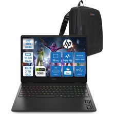 Hp Omen 16-AM0033NT Intel Core I9 14900HX 16GB Ddr5 2tb SSD RTX5060 8gb Gddr7 Freedos 16 Inç Wuxga (1920X1200) 144Hz 300NITS IPS Taşınabilir Bilgisayar WC39J7EAF03 + Zetta Çanta