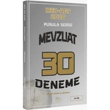 2026 Meb Ags Mevzuat Pusula Serisi 30 Deneme Cba Yayınları