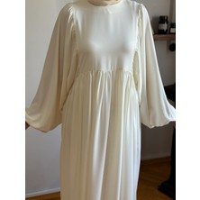 Navra Balon Kollu Oversize Elbise 5096