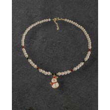 Hg.Aksesuar Yılbaşı Inci Kolye