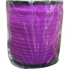 Çamaşır Lastiği Düz 1 cm 75 Metre 1 Top Mor