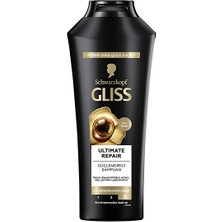 3 Adet  Gliss Şampuan Ultimate Repair 400 ml