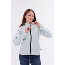 Monox Kadın Slim Fit Tam Fermuarlı Polar Ceket