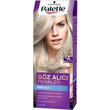 3 Adet  Pnc Palette Saç Boyası Göz Alıcı Renkler 10-1 Arctic Silver Blonde