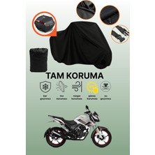 Dokaca Siyah Arka Çanta Uyumlu Kuba Cr1-S Uyumlu Motosiklet Brandası, Koruyucu Örtü