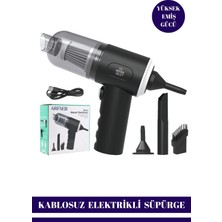 BYZM Taşınabilir Kablosuz Elektrikli El Süpürgesi- Ev, Ofis, Araba ,klavye Temizliği Için Ideal