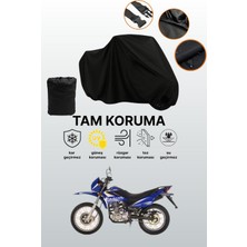 Dokaca Siyah Kanuni Enduro 200 Uyumlu Motor Branda, Koruyucu Örtü, Motosiklet Brandası