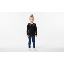 Gigi Giyim Yaka Işlemeli Kız Çocuk Body