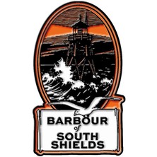 Barbour Archive Sea Ceket Rozeti OR11 Coral