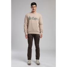 Lee Cooper Harry Erkek Straıght Normal Kesim Normal Bel Dokuma Pantolon Düz Paça Yeşil
