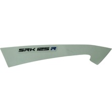 Qj SRK125R Kuyruk Stıcker  Mavi  Sol