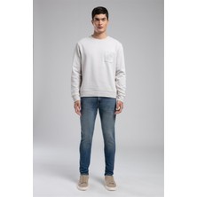 Lee Cooper Livos Erkek O Yaka Sweatshirt Taş