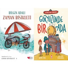 Can Yayınları Zaman Bisikleti 1 (Bilgin Adalı) ve Gökyüzünde Bir Ada - Atmacanın Günlüğü