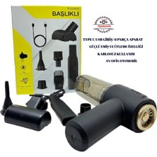 REIHMANN Renault Megane 4 Sedan 2016-2017-2018-2019-2020-2021-2022-2023-2024-2025 Kablosuz Şarjlı Oto El Süpürgesi - Güçlü Emiş & Üfleme Özellikli, Ev ve Araç Için TAŞINABILIR,60W ,6000PA