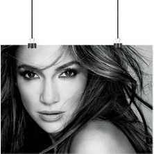 Vintage Gezegen Jennifer Lopez Poster2 - Retro Duvar Dekoru