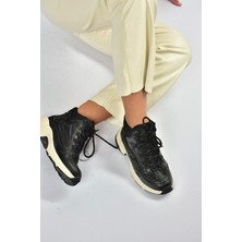 Fox Shoes V312415009 Siyah Bilekli Spor Ayakkabı Sneakers