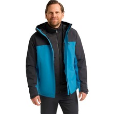Jack Wolfskin Wild Places 3in1 Erkek Mavi Outdoor Ceketi