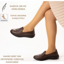 Shougo Hakiki Deri Hafif Taban Topuk Dikeni Karşı Etkili Tam Ortopedik Anne Ayakkabısı