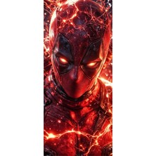 Aydın Garage Araba Kapı Direk Kaplama Folyosu Deadpool